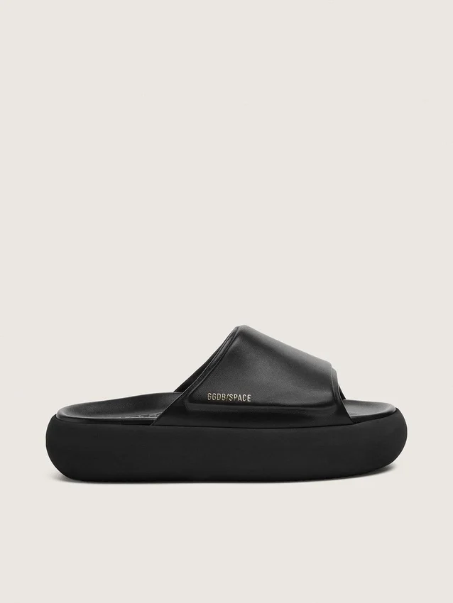 Slip-on Space-Star da donna in pelle nera