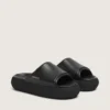 Slip-on Space-Star da donna in pelle nera