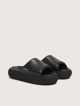Slip-on Space-Star da donna in pelle nera