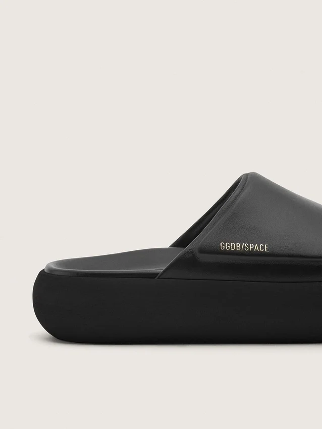 Slip-on Space-Star da donna in pelle nera
