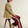 Sneaker da donna con Running Sole in mesh grigio e pelle scamosciata con stella glitterata argento