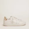 Sneakers Purestar da donna con linguetta sul tallone color oro