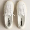 Sneakers sostenibili Yatay Modello 1B con tomaia bianca a base biologica e Y bianco