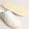 Sneakers sostenibili Yatay Modello 1B con tomaia bianca a base biologica e Y bianco