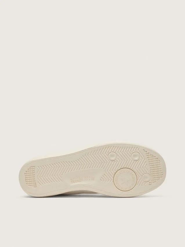 Sneakers sostenibili Yatay Modello 1B con tomaia bianca a base biologica e Y bianco