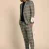 Sneakers Super-Star da uomo con stella in pelle scamosciata e linguetta marrone sul tallone