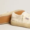 Soul Star in pelle nappa bianca con stella in pelle bianca