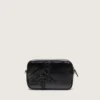 Star Bag Mini in pelle nera con stella in cristallo Swarovski