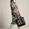 Stardan da donna in pelle bianca e glitter
