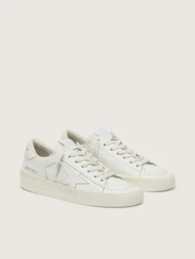 Stardan da donna in pelle total white