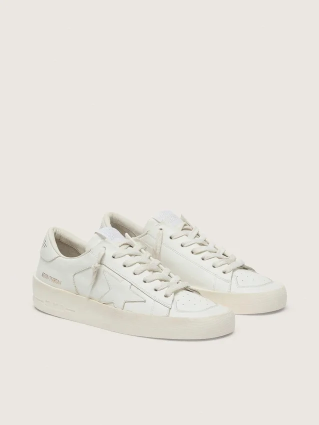 Stardan da donna in pelle total white