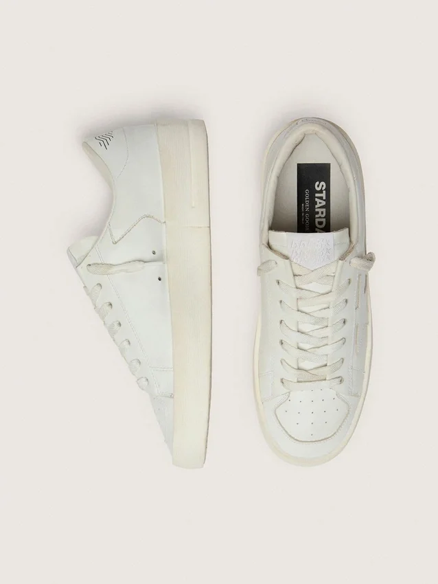 Stardan da donna in pelle total white