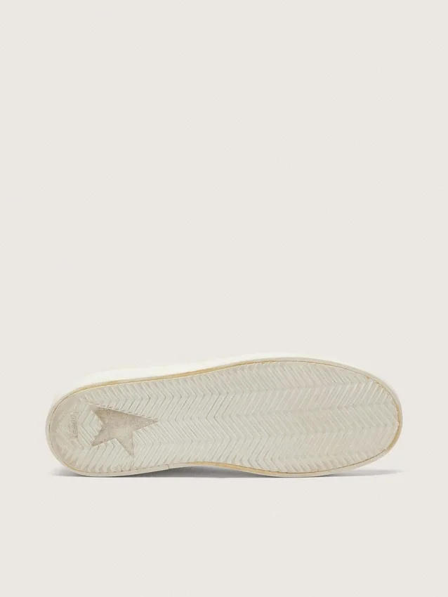 Stardan da donna in pelle total white