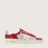 Stardan da uomo in mesh e nabuk con stella in nappa e linguetta sul tallone in pelle