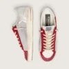 Stardan da uomo in mesh e nabuk con stella in nappa e linguetta sul tallone in pelle