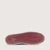 Stardan LAB da uomo in pelle bordeaux e argento con glitter