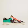 Stardan LAB da uomo in vernice e mesh con stella in gomma