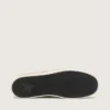 Stardan LTD da uomo in pelle bianca e verde oliva con rete nera e stella in pelle gialla