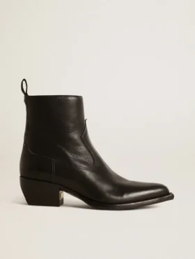 Stivali Debbie da donna in pelle nera