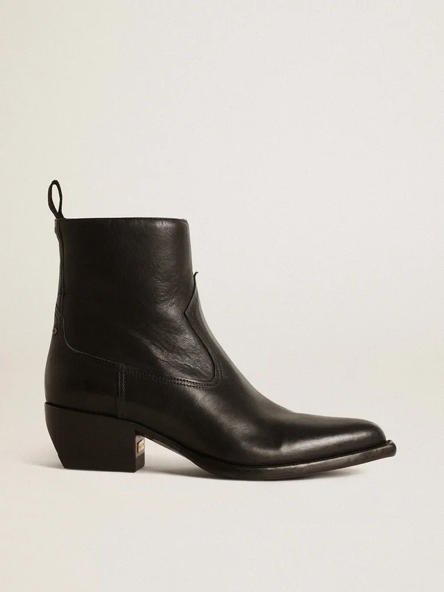 Stivali Debbie da donna in pelle nera