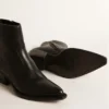 Stivali Debbie da donna in pelle nera