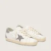 Super-Star da donna con stella in cristalli Swarovski argentati e linguetta sul tallone