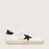 Super-Star da donna con stella in cristalli Swarovski neri e linguetta sul tallone