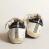 Super-Star da donna con stella traforata e linguetta sul tallone blu notte