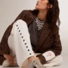 Super-Star da donna in pelle con stella nera