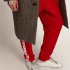 Super-Star da uomo con linguetta sul tallone e scritta argentate