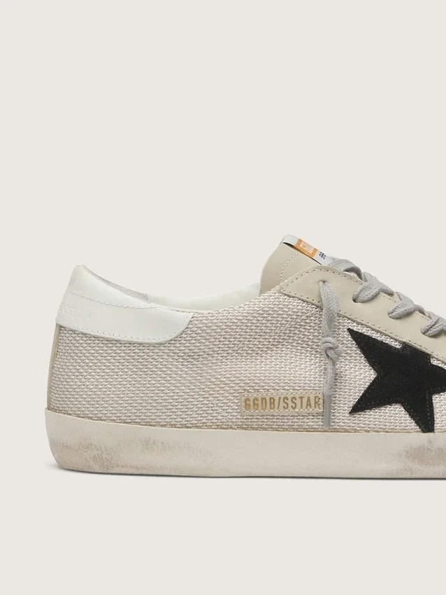 Super-Star da uomo in pelle con stella nera