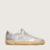 Super-Star LAB da donna in nappa metallizzata con stella in TPU argento