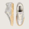 Super-Star LAB da donna in nappa metallizzata con stella in TPU argento