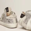 Super-Star Young con glitter argento