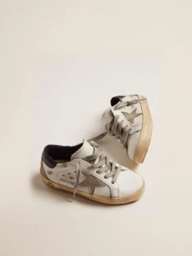 Super-Star Young con stella in pelle scamosciata