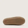 Tierra da donna in pelle scamosciata color kaki con borchie argentate
