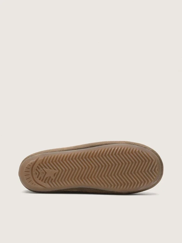 Tierra da uomo in pelle scamosciata color kaki