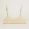 Top da donna con filo di perle