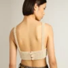 Top da donna con filo di perle