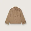 Trench da donna oversize con cristalli