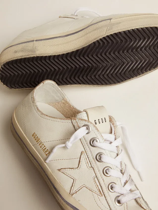V-Star da donna in pelle effetto vintage