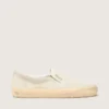 VCE Penstar da uomo in pelle scamosciata beige e paillettes color perla
