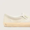 VCE Penstar da uomo in pelle scamosciata beige e paillettes color perla