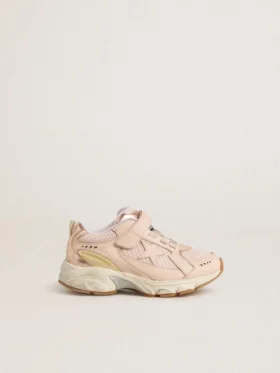 Young Lightstar in pelle rosa e rete con stella in pelle rosa