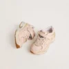 Young Lightstar in pelle rosa e rete con stella in pelle rosa