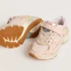 Young Lightstar in pelle rosa e rete con stella in pelle rosa